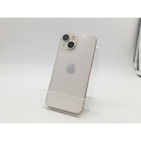 【中古】Apple 国内版 【SIMフリー】 iPhone 13 mini 128GB スターライト MLJE3J/A【柏】保証期間１ヶ月【ランクB】
