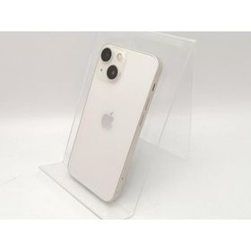 【中古】Apple 国内版 【SIMフリー】 iPhone 13 mini 128GB スターライト MLJE3J/A【高崎モントレー】保証期間１ヶ月【ランクB】