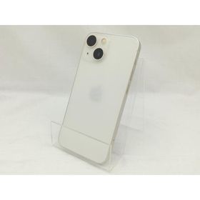 【中古】Apple 国内版 【SIMフリー】 iPhone 13 mini 128GB スターライト MLJE3J/A【川崎】保証期間１ヶ月【ランクB】