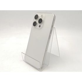 【中古】Apple 国内版 【SIMフリー】 iPhone 15 Pro 128GB ホワイトチタニウム MTU83J/A【ECセンター】保証期間1ヶ月【ランクC】