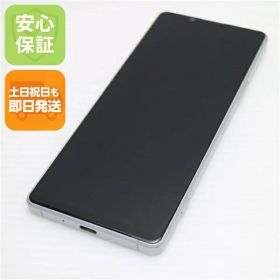 【中古】美品 SOG01 Xperia 1 II ホワイト スマホ 白ロム 中古 土日祝発送OK