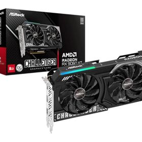 ASRock Radeon / RX9060XT 搭載 グラフィックボード GDDR6 8GB 搭載モデル 国内品RX9060XT CL 8GO