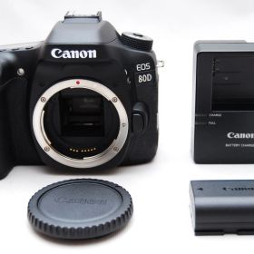 ★極上美品 ショット数1209回 Canon EOS 80D ボディ ブラック キヤノン★