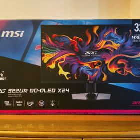 新品約20万円 MSI MPG 322UR QD-OLED X24 31.5