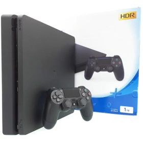【SONY】【訳あり未使用】ソニー『プレイステーション4 PS4 1TB ジェットブラック』CUH-2200BB01 ゲーム機本体 1週間保証【中古】