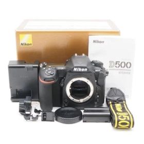 ショット数825！元箱付き！■ほぼ新品■ Nikon D500