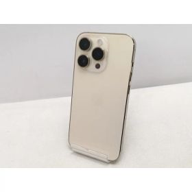 【中古】Apple docomo 【SIMフリー】 iPhone 14 Pro 128GB ゴールド MQ073J/A【仙台駅東口】保証期間1ヶ月【ランクC】