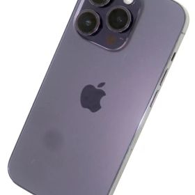 【Apple】アップル『iPhone14Pro / 6.1inch / 512GB / SIMロック解除済 ソフトバンク / ディープパープル』MQ283J/A 2022年 スマートフォン 1週間保証【中古】