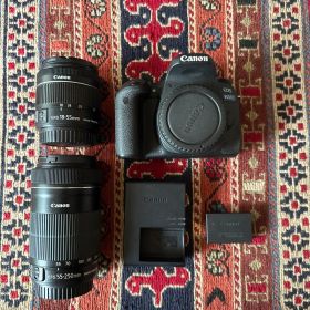 【稼働】Canon EOS 9000D 本体+ズームレンズ2つセット