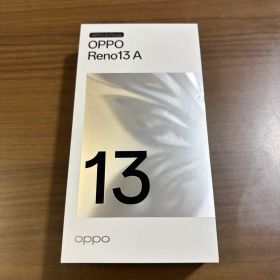 【新品】OPPO Reno 13 A（ルミナスネイビー）※店舗側確認のため開封済