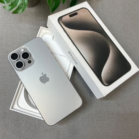 バッテリー 90% iPhone 15 ProMax 256GB ナチュラル 国内版 SIMフリー