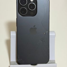 ○バッテリー81% SIMフリー iPhone15Pro 512GB ブラックチタニウム