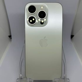 ○美品 SIMフリー iPhone15Pro 256GB ホワイトチタニウム