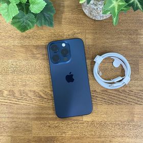 バッテリー87% iPhone 15Pro 128GB ブルー 国内版 SIMフリー送料無料