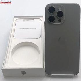 iPhone15 Pro Max 512GB ナチュラルチタニウム MU6W3J/A Apple版S