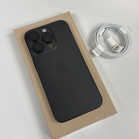 新品同様iPhone 15Pro 128GB ブラック 国内版 SIMフリー 送料無料