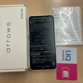 【新品未使用】arrows We FCG01 ホワイト スマートフォン