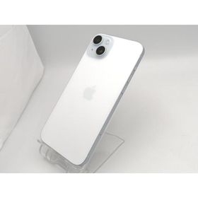 【中古】Apple 国内版 【SIMフリー】 iPhone 15 Plus 128GB ブルー MU0D3J/A【ECセンター】保証期間１ヶ月【ランクA】