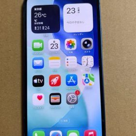iPhone 12 128GB ブルー Face ID不良 訳あり