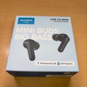 【美品】Soundcore Life P2 Mini ワイヤレスイヤフォン