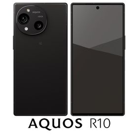 SHARP（シャープ） SH-M31B-B AQUOS R10（12GB/512GB） チャコールブラック（SIMフリー版）[SHM31BB] 返品種別B
