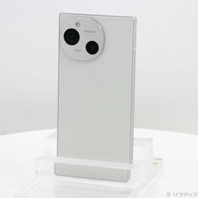 (中古)SHARP AQUOS R9 256GB ホワイト SH-M28 SIMフリー(258-ud)