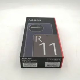 【未使用】SHARP 国内版 【SIMフリー】 AQUOS R11 ネイビー 12GB 512GB SH-M35【ECセンター】保証期間３ヶ月