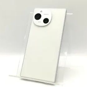 【中古】SHARP SoftBank 【SIMフリー】 AQUOS R9 ホワイト 12GB 256GB A401SH【秋葉4号】保証期間１ヶ月【ランクA】