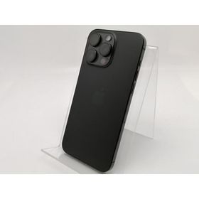 【中古】Apple au 【SIMフリー】 iPhone 15 Pro Max 256GB ブラックチタニウム MU6P3J/A【ECセンター】保証期間１ヶ月【ランクB】