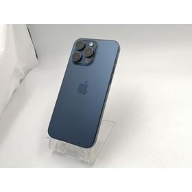 【中古】Apple 国内版 【SIMフリー】 iPhone 15 Pro Max 256GB ブルーチタニウム MU6T3J/A【ECセンター】保証期間１ヶ月【ランクA】