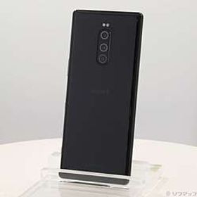 Xperia 1 128GB ブラック J9110JP SIMフリー ［6.5インチ有機EL／Snapdragon 855／RAM:6GB／ナノSIM&ナノSIM］