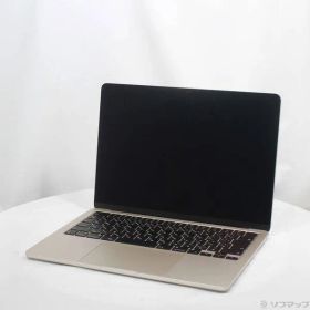 ソフマップ 〔中古品〕 MacBook Air 13.6-inch Mid-2022 MLY13J／A Apple M2 8コアCPU_8コアGPU 8GB SSD256GB スターライト 〔26.3 Tahoe〕【371】