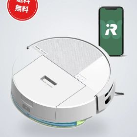 ルンバ Roomba 205 DustCompactor Combo ロボット掃除機 アイロボット iRobot 水拭き 両用 ゴミ圧縮機能付きダスト容器 日本の住宅向けに開発 LiDARナビゲーション パワーリフト吸引 スマートスクラブ対応 マッピング 掃除経路確認 アプリ操作 落下防止 L121260 ホワイト