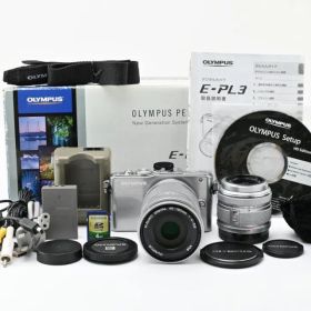 OLYMPUS PEN E-PL3 ダブルレンズ ミラーレス一眼カメラ