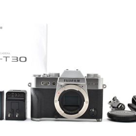 FUJIFILM X-T30 ボディ シルバー デジカメ 動作確認済み 富士フイルム ミラーレス一眼 #A03008