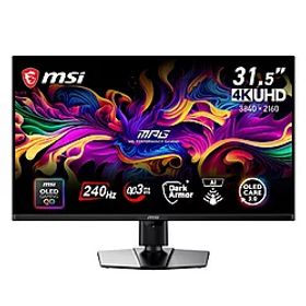 MSI(エムエスアイ) MPG 322UR QD-OLED X24 USB-C接続 ゲーミングモニター ［31.5型 /有機EL 4K(3840×2160） /ワイド /240Hz］ MPG322URQDOLEDX24