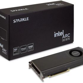 SPARKLE COMPUTER SPARKL Intel Arc Pro B70グラフィクスカード ブロワーファン搭載モデル [SBP70W-32G]