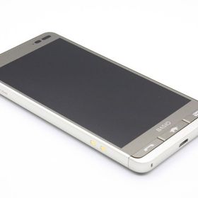 美品 BASIO3 KYV43 ゴールド SIMロック解除済み Aランク