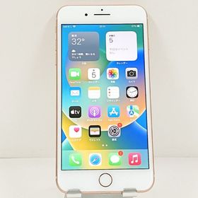 iPhone8 Plus 64GB au ゴールド c21922
