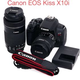 キヤノン Canon EOS Kiss X10i 標準&望遠ダブルズームキット