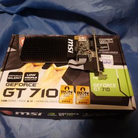 MSI GeForce GT 710 1GB グラフィックボード 本体