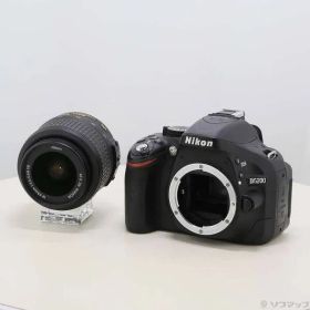 ソフマップ 〔中古品〕 NIKON D5200 18-55 VR レンズキット ブラック【262】