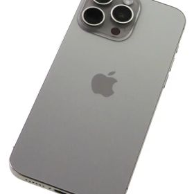 【Apple】アップル『iPhone15ProMax / 6.7inch / A17 Pro / 256GB / SIMフリー / ナチュラルチタニウム』MU6R3J/A スマートフォン 1週間保証【中古】