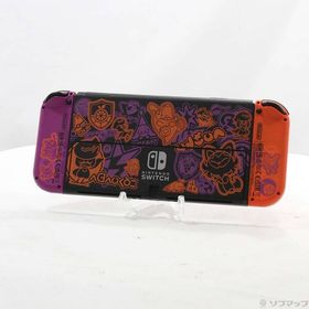 【中古】Nintendo(任天堂) Nintendo Switch 有機ELモデル スカーレット・バイオレットエディション 【276-ud】