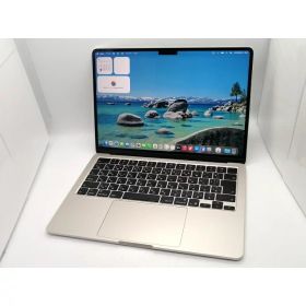 【中古】Apple MacBook Air 13インチ (M4,2025) M4(CPU:10C/GPU:8C) 16GB/256GB スターライト MW0Y3J/A【大須アメ横】保証期間1ヶ月【ランクB】