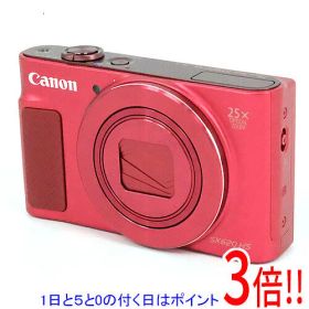 【1日と5.0のつく日、18日はポイント3倍！】【中古】Canon製 PowerShot SX620 HS レッド 2020万画素