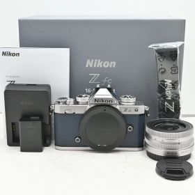 【中古】Nikon Zfc 16-50 VR レンズキット プレミアムエクステリア張替済み（チョークブルー）