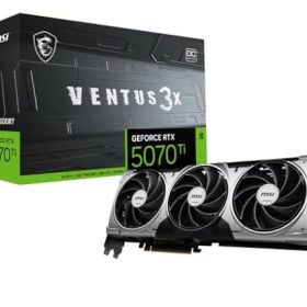 MSI GeForce RTX 5070 Ti 16G VENTUS 3X OC グラフィックスカード VD9043