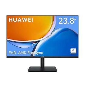 【中古】(良い）HUAWEI MateView SE 縦横回転版 23.8インチ モニター 1920 x 1080 IPSパネル FHD高さ・傾き調整 75Hz AMD FreeSync HDRカラーモード DCI-P3 90%
