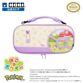 【ホリ公式】【任天堂ライセンス商品】 ぽこ あ ポケモン ぷっくり ハイブリッドポーチ for Nintendo Switch™ 2 ぽこあ ケース